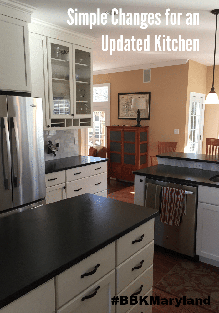 simple changes for an updated kitchen | bbkmaryland